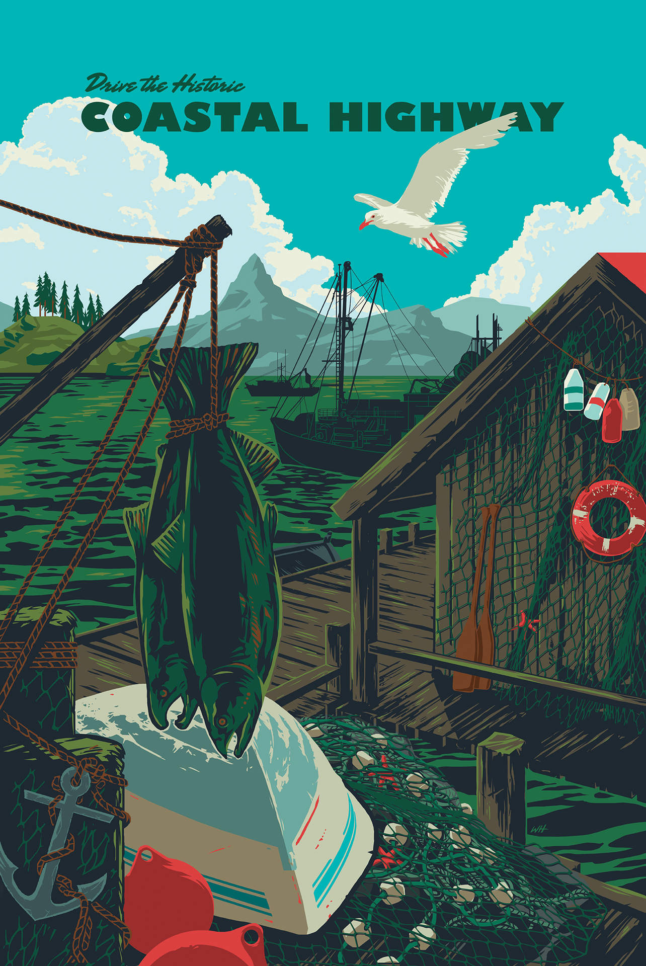 The Long Dark Coastal Highway poster