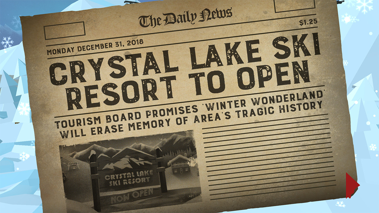 Friday the 13th: Killer Puzzle newspaper cinematic