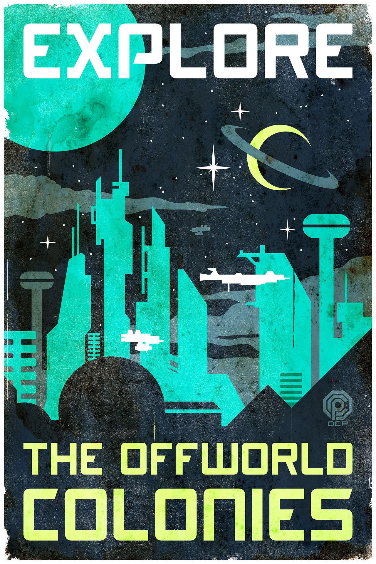 Explore the Offworld Colonies poster