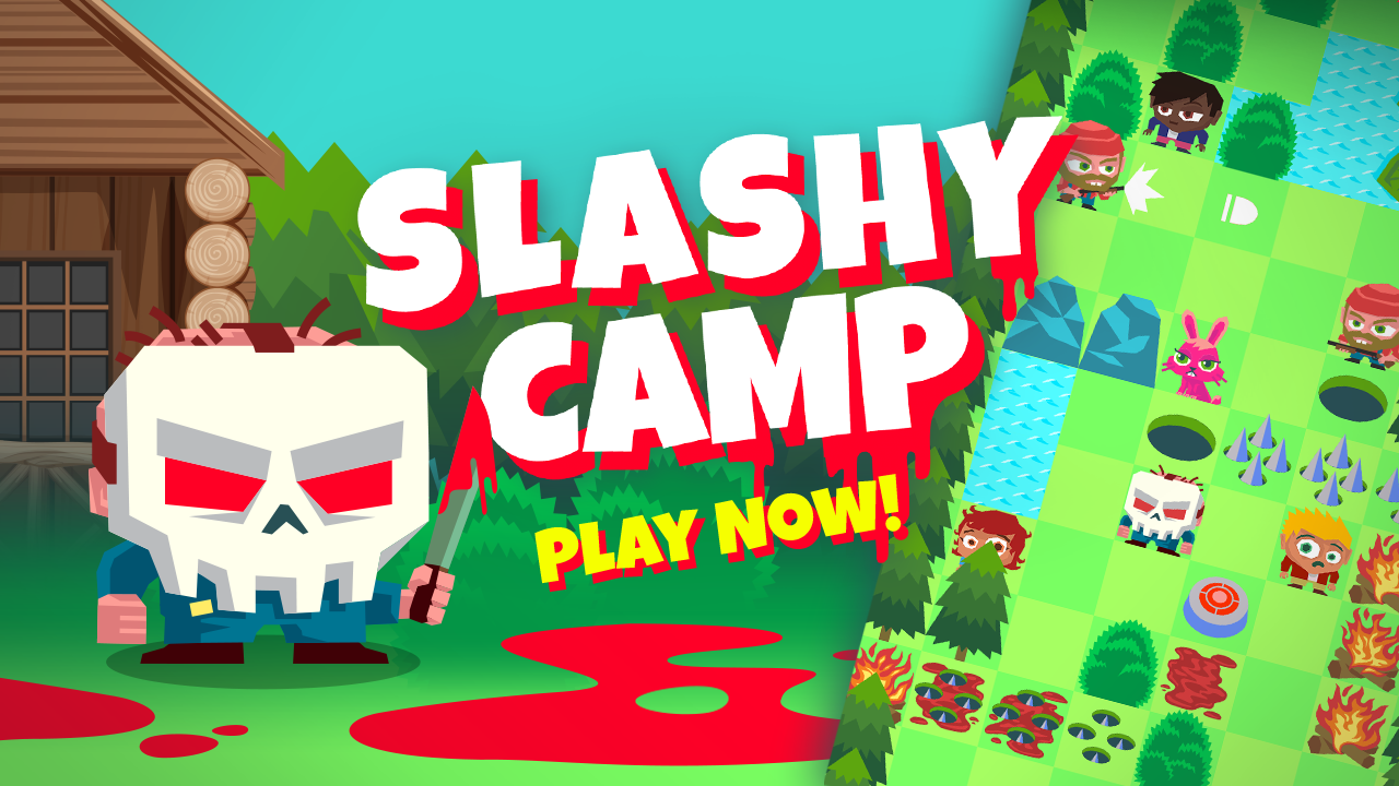 Slashy Camp key art
