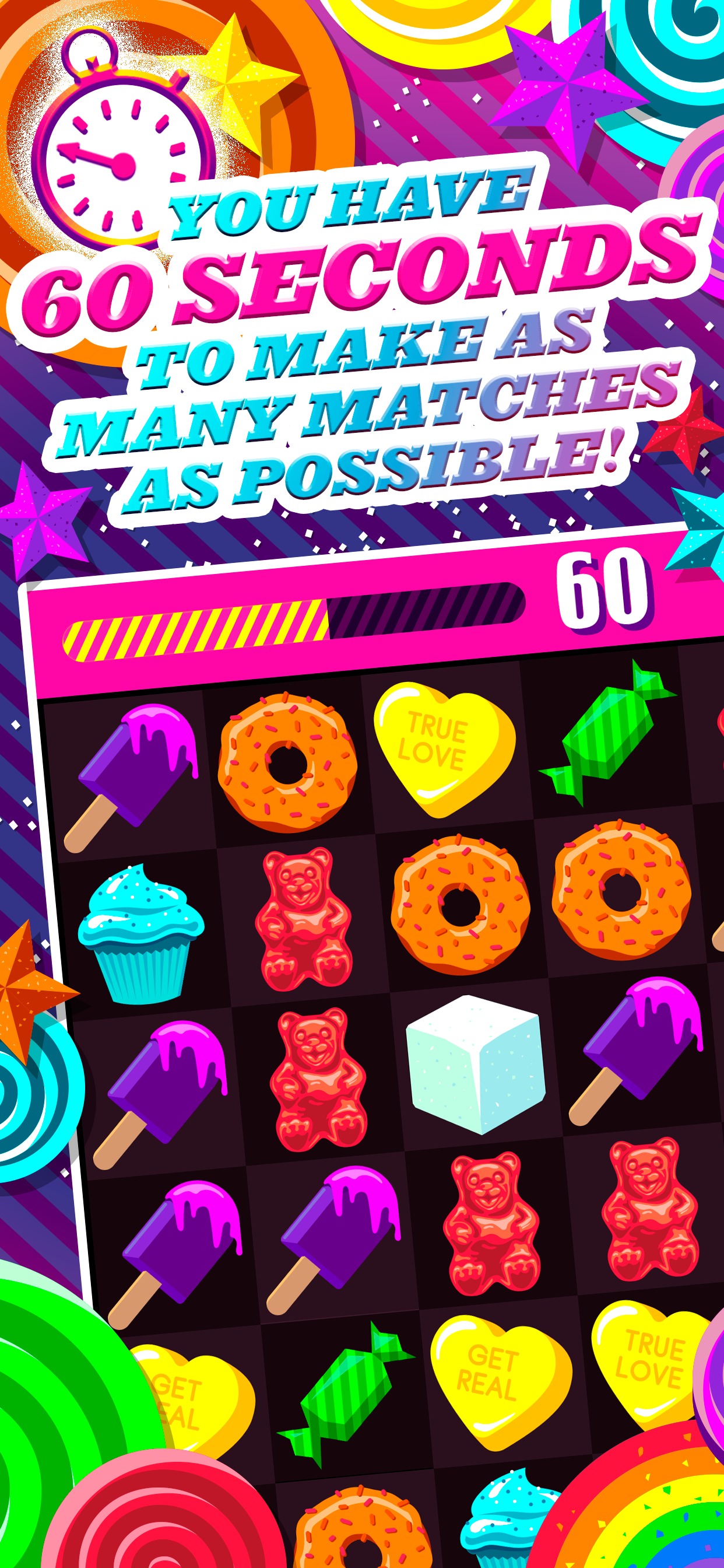 SugarShock iOS promotional artwork
