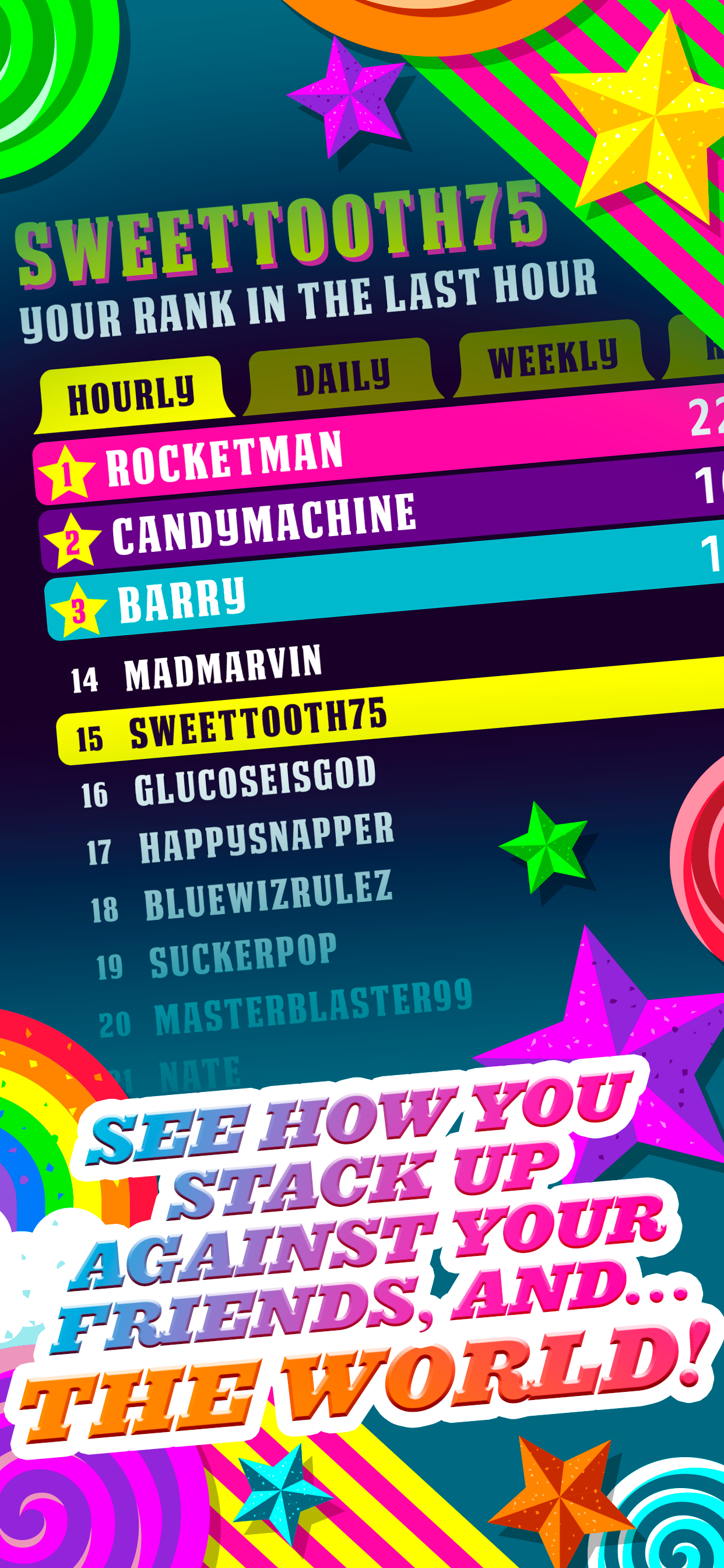SugarShock iOS promotional artwork