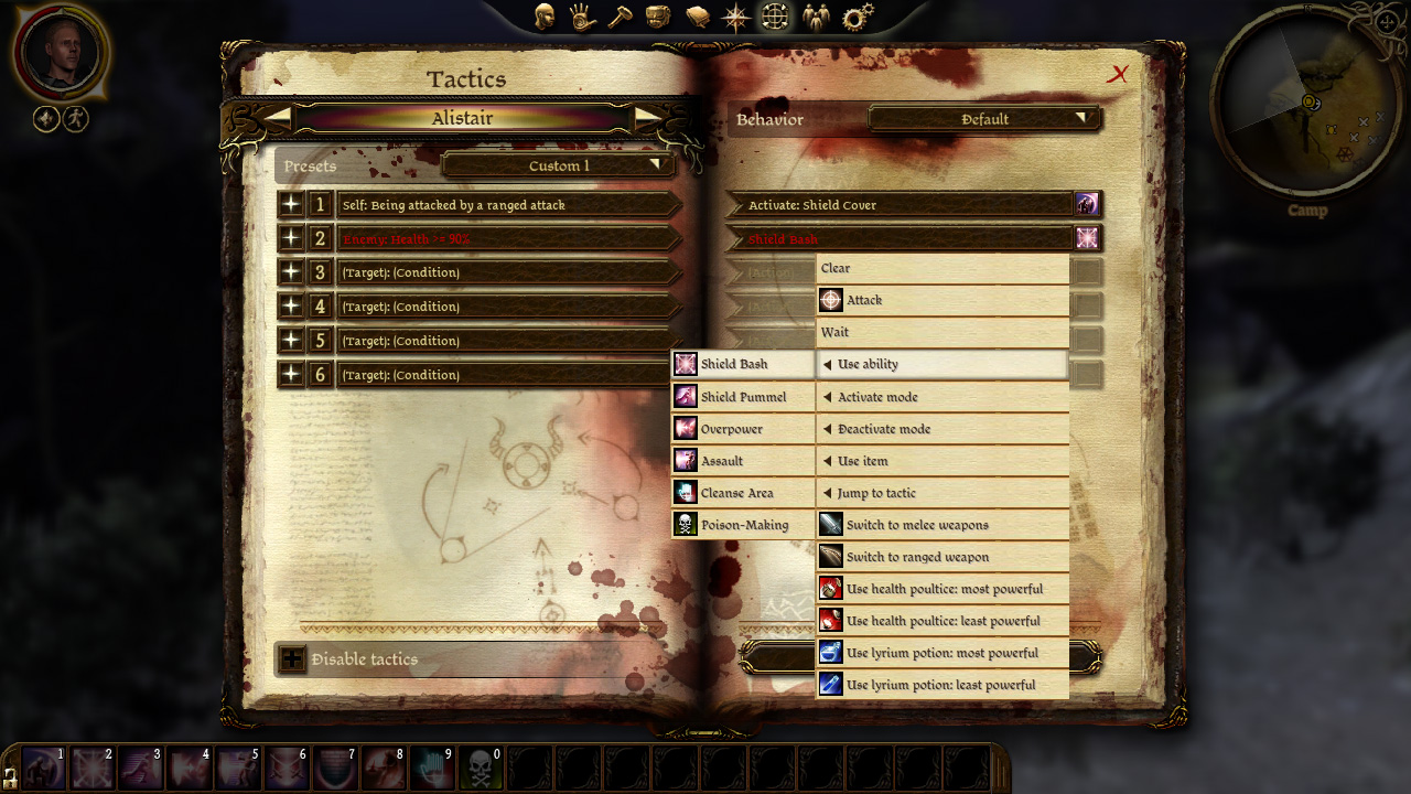 Dragon Age: Origins PC tactics editor