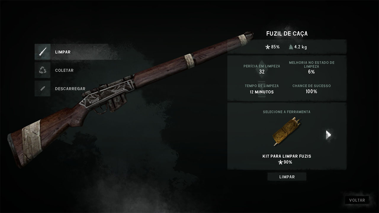 The Long Dark item interaction interface